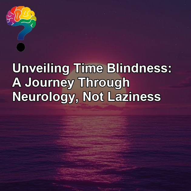 OG image: Time Blindness Isn’t Laziness - It’s Neurology